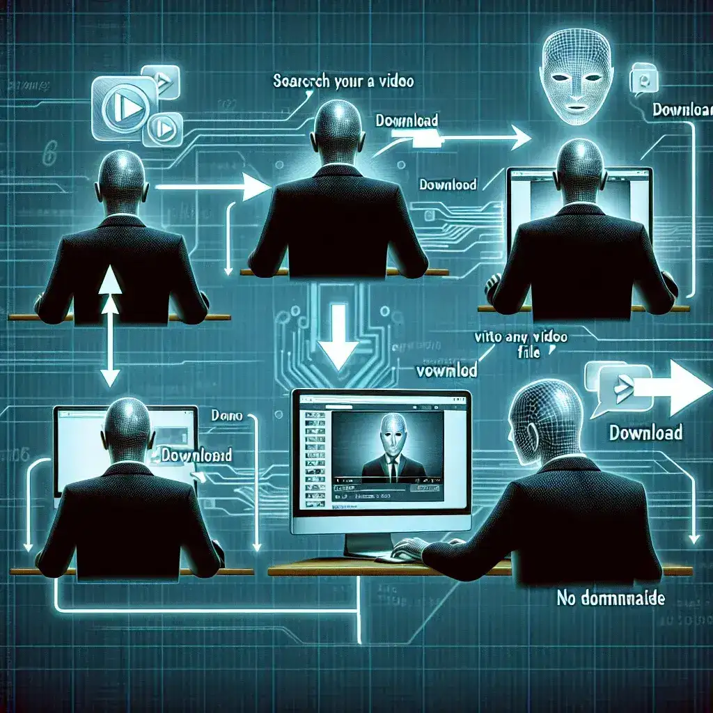 "Guía visual sobre cómo descargar videos de YouTube de forma segura en 2024, con pasos ilustrativos y consejos útiles."